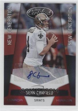 2010 Certified - [Base] - Mirror Red Signatures #258 - New Generation - Sean Canfield /200