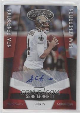 2010 Certified - [Base] - Mirror Red Signatures #258 - New Generation - Sean Canfield /200