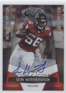 2010 Certified - [Base] - Mirror Red Signatures #260 - New Generation - Sean Weatherspoon /250