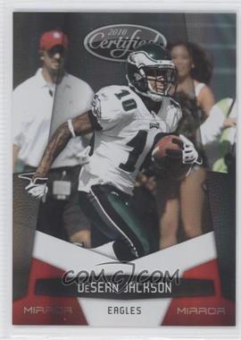 2010 Certified - [Base] - Mirror Red #113 - DeSean Jackson /250