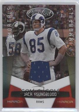 2010 Certified - [Base] - Mirror Red #162 - Immortals - Jack Youngblood /100