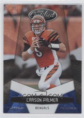 2010 Certified - [Base] - Platinum Blue #29 - Carson Palmer /100