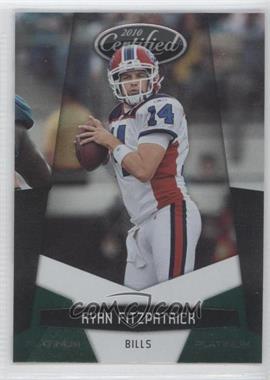 2010 Certified - [Base] - Platinum Emerald #18 - Ryan Fitzpatrick /5