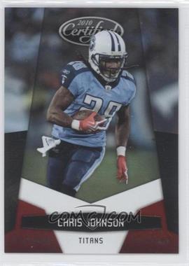 2010 Certified - [Base] - Platinum Red #144 - Chris Johnson /999