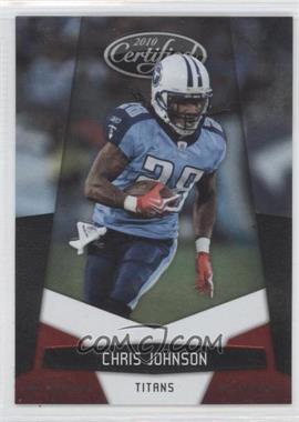 2010 Certified - [Base] - Platinum Red #144 - Chris Johnson /999