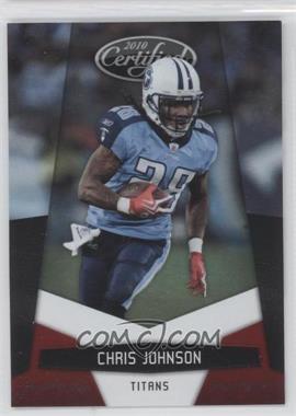 2010 Certified - [Base] - Platinum Red #144 - Chris Johnson /999