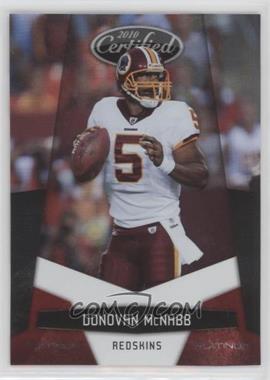 2010 Certified - [Base] - Platinum Red #149 - Donovan McNabb /999