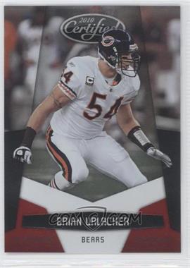 2010 Certified - [Base] - Platinum Red #23 - Brian Urlacher /999