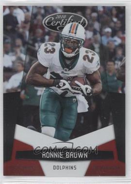 2010 Certified - [Base] - Platinum Red #81 - Ronnie Brown /999