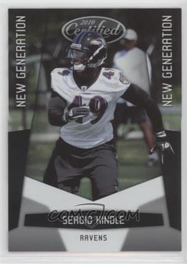 2010 Certified - [Base] #261 - New Generation - Sergio Kindle /999