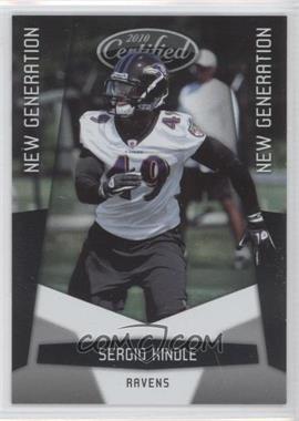 2010 Certified - [Base] #261 - New Generation - Sergio Kindle /999