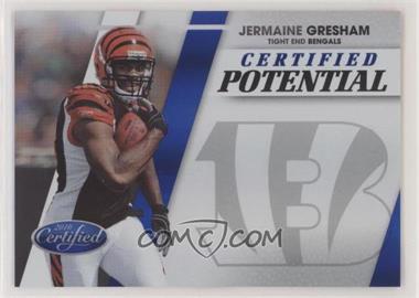 2010 Certified - Certified Potential - Blue #25 - Jermaine Gresham /50