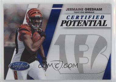 2010 Certified - Certified Potential - Blue #25 - Jermaine Gresham /50