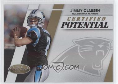 2010 Certified - Certified Potential - Gold #33 - Jimmy Clausen /25