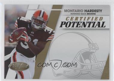 2010 Certified - Certified Potential - Gold #34 - Montario Hardesty /25