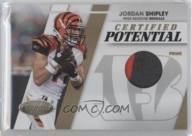 2010 Certified - Certified Potential - Materials Prime #11 - Jordan Shipley /50