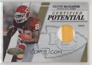 2010 Certified - Certified Potential - Materials Prime #12 - Dexter McCluster /50