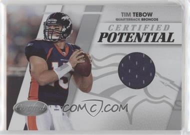 2010 Certified - Certified Potential - Materials #24 - Tim Tebow /250