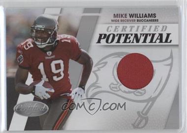 2010 Certified - Certified Potential - Materials #6 - Mike Williams /250