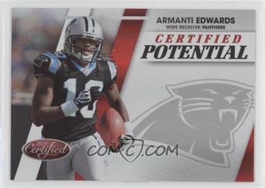 2010 Certified - Certified Potential - Red #23 - Armanti Edwards /100