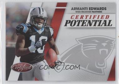 2010 Certified - Certified Potential - Red #23 - Armanti Edwards /100