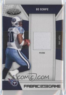 2010 Certified - Fabric of the Game - Prime #150 - Bo Scaife /50