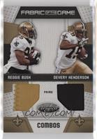 Devery Henderson, Reggie Bush #/25