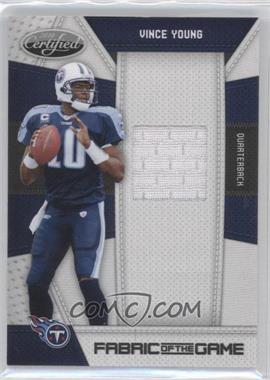 2010 Certified - Fabric of the Game #144 - Vince Young /250