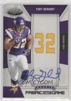 Toby Gerhart #/25