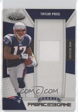 2010 Certified - Rookie Fabric of the Game #19 - Taylor Price /250