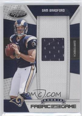 2010 Certified - Rookie Fabric of the Game #2 - Sam Bradford /250