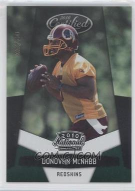 2010 Certified National Convention - [Base] - Emerald #DM - Donovan McNabb /50