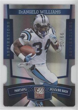 2010 Donruss Elite - [Base] - Aspirations Die-Cut #13 - DeAngelo Williams /66