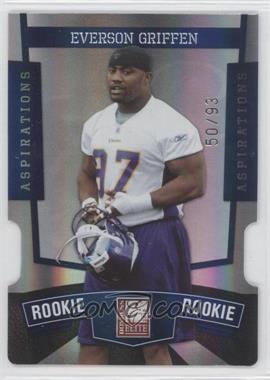 2010 Donruss Elite - [Base] - Aspirations Die-Cut #180 - Everson Griffen /93