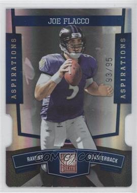 2010 Donruss Elite - [Base] - Aspirations Die-Cut #7 - Joe Flacco /95