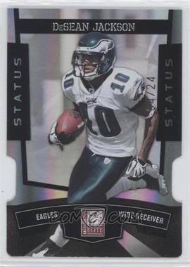 2010 Donruss Elite - [Base] - Black Status Die-Cut #74 - DeSean Jackson /24