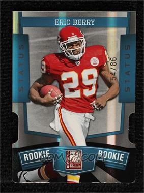 2010 Donruss Elite - [Base] - Light Blue Status Die-Cut #187 - Eric Berry /86