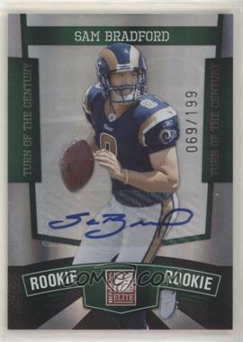 2010 Donruss Elite - [Base] - Turn of the Century Autographs #163 - Sam Bradford /199