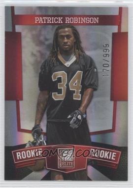 2010 Donruss Elite - [Base] #127 - Patrick Robinson /999