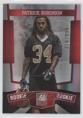 2010 Donruss Elite - [Base] #127 - Patrick Robinson /999