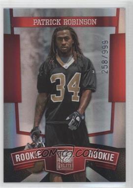 2010 Donruss Elite - [Base] #127 - Patrick Robinson /999