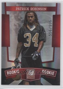 2010 Donruss Elite - [Base] #127 - Patrick Robinson /999