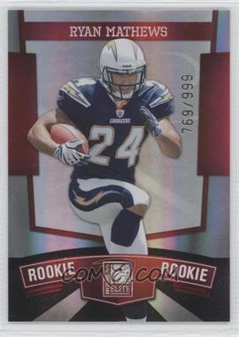 2010 Donruss Elite - [Base] #130 - Ryan Mathews /999