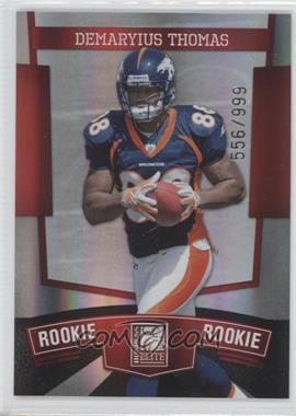 2010 Donruss Elite - [Base] #132 - Demaryius Thomas /999