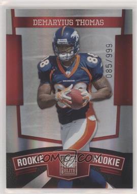 2010 Donruss Elite - [Base] #132 - Demaryius Thomas /999