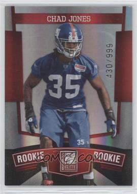 2010 Donruss Elite - [Base] #140 - Chad Jones /999