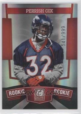 2010 Donruss Elite - [Base] #166 - Perrish Cox /999