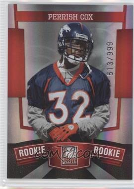 2010 Donruss Elite - [Base] #166 - Perrish Cox /999