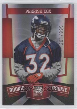 2010 Donruss Elite - [Base] #166 - Perrish Cox /999