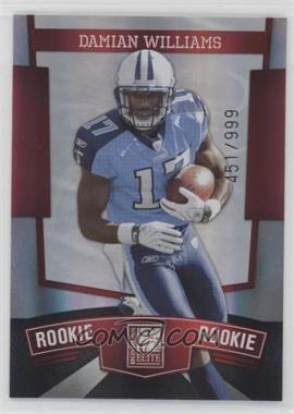 2010 Donruss Elite - [Base] #179 - Damian Williams /999